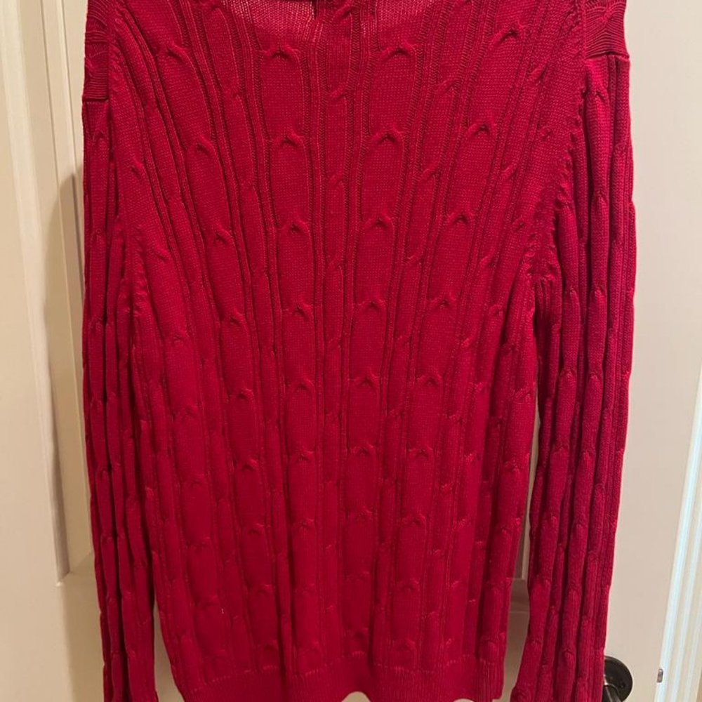 *Vintage* Class Club Kids Pullover Sweater RED Size 20